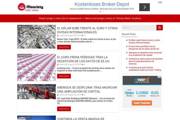 RedWaves Lite theme site design template sample