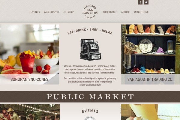 mercadosanagustin.com site used Mercado