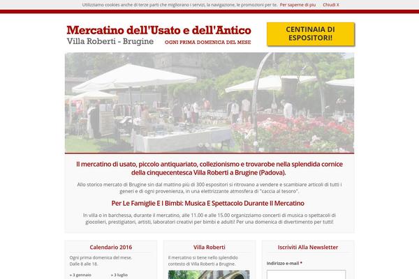 mercatinobrugine.org site used Responsive-child