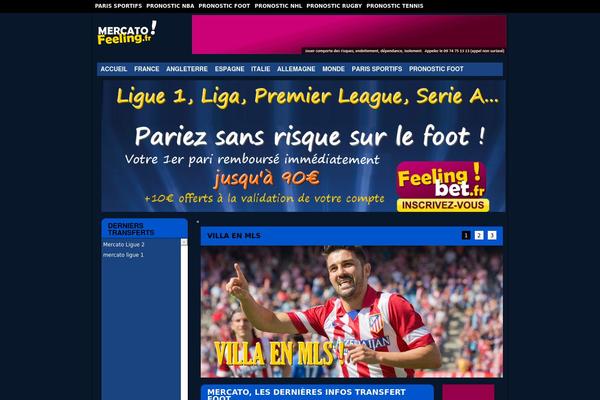 Site using Category Posts Widget plugin