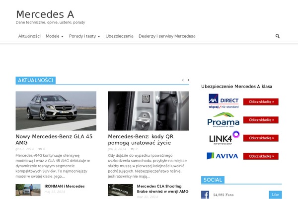 Newspaper theme site design template sample