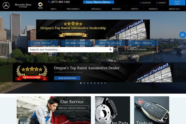 Dynamik Gen theme site design template sample