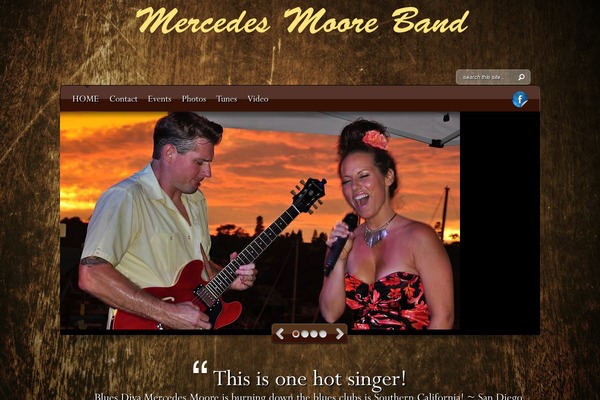 Myband theme site design template sample