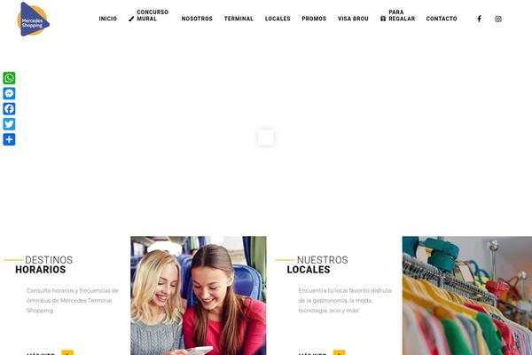 Shop theme site design template sample