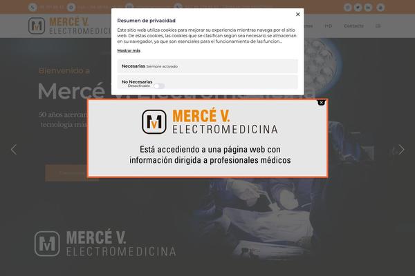 Site using Template-events-calendar plugin