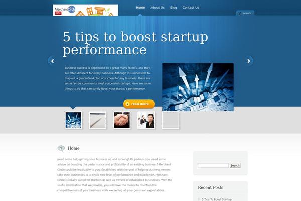 TheCorporation theme site design template sample