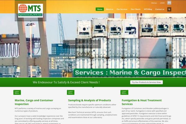 Mts theme site design template sample
