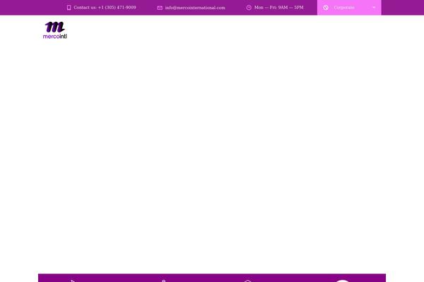 Transcargo theme site design template sample