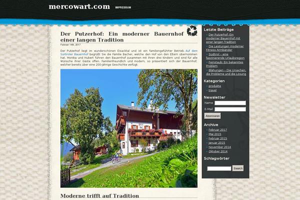 Site using Penci-recipe plugin