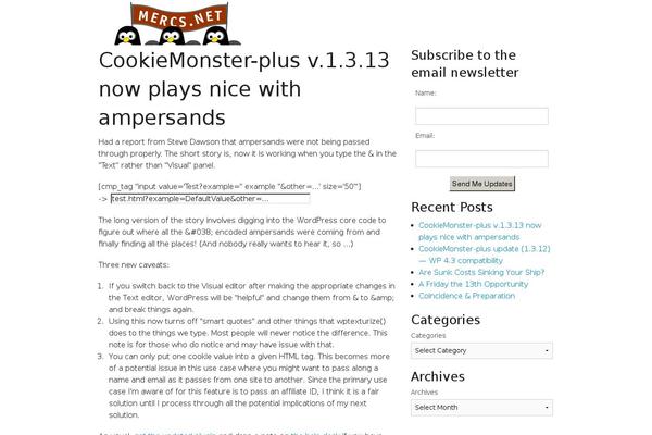 Site using WPaudio MP3 Player plugin