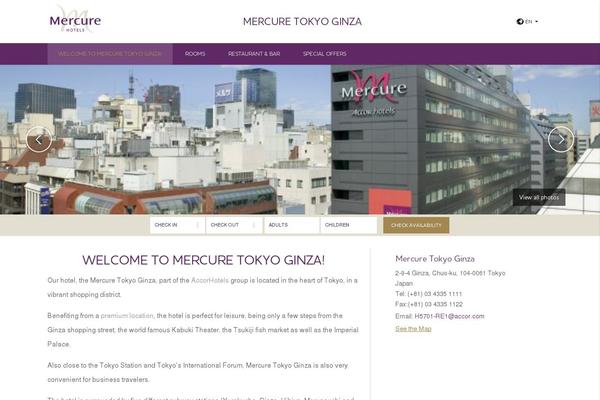 Site using Accor-booking plugin