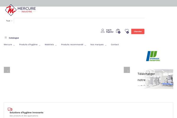 Martfury theme site design template sample