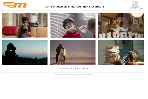mercurioproductions.com site used Mercurio