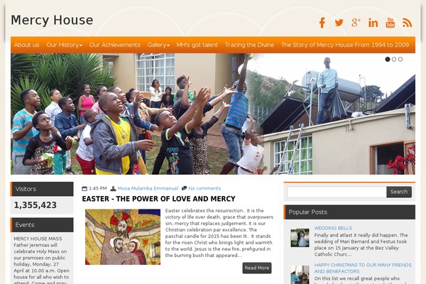 mercy-house.co.za site used Orangecounty