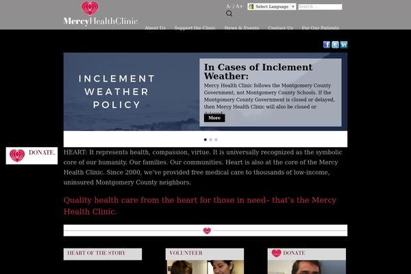 Mhc theme site design template sample