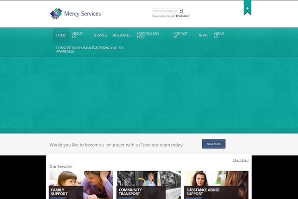 Churchope theme site design template sample