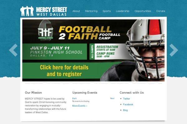 GLORY theme site design template sample