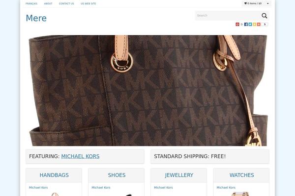 mere.ca site used St