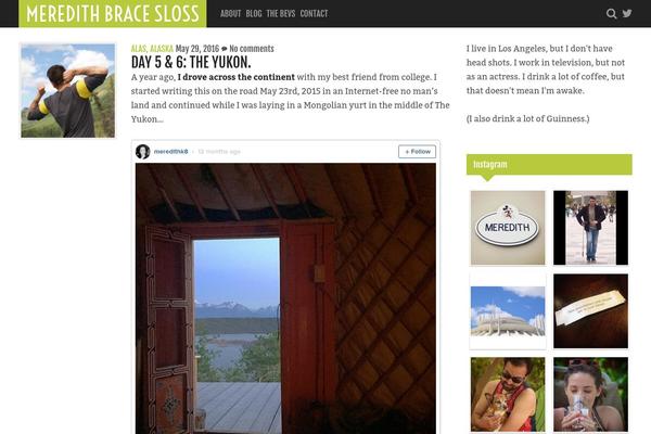 Why Hello There theme site design template sample