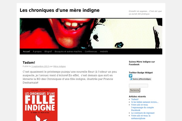 Twenty Ten theme site design template sample