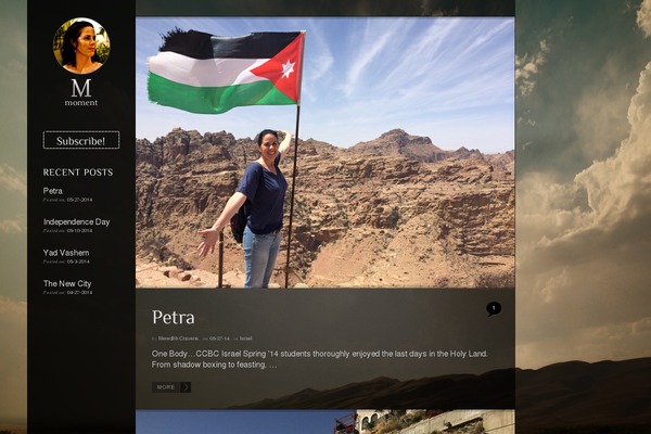 Myriad website example screenshot