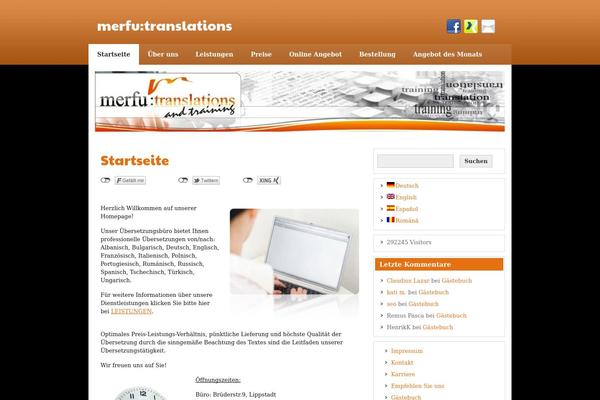 merfu-translations.com site used zeeSynergie