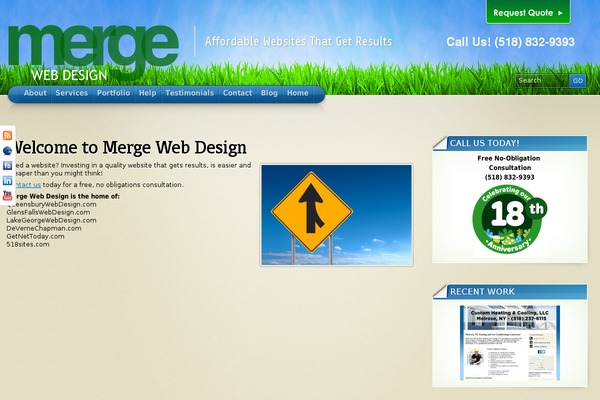 Arclite theme site design template sample