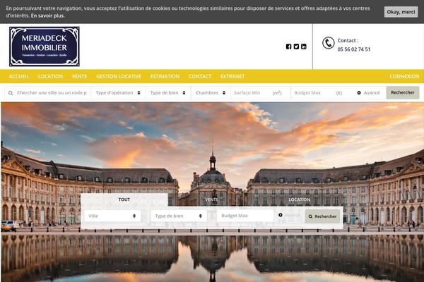 Houzez theme site design template sample