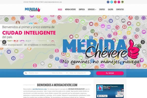 Directory theme site design template sample