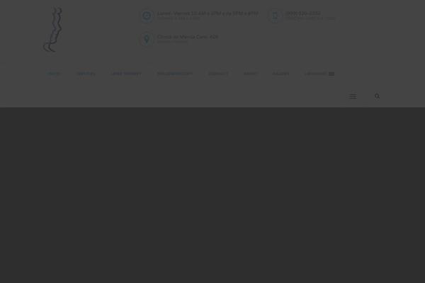 Site using Modeltheme-framework plugin