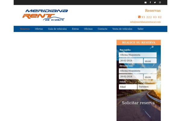 meridianarentacar.com site used Infinite-child
