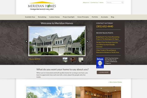 meridianhomesinc.com site used Mh