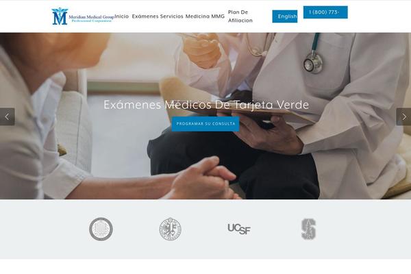 Site using Js_composer_salient plugin