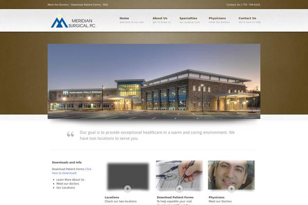 Accent theme site design template sample