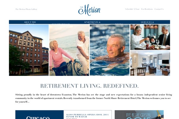 merionevanston.com site used Merion