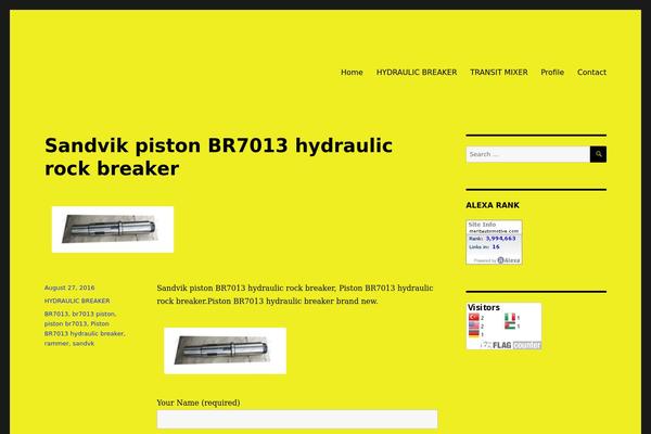 Twenty Fourteen theme site design template sample