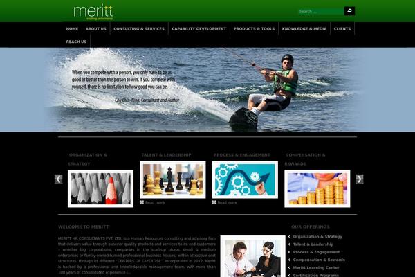 Site using Carousel Horizontal Posts Content Slider plugin