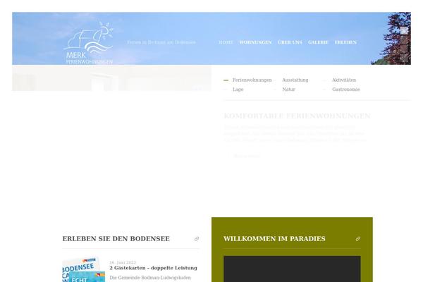 Nixe theme site design template sample