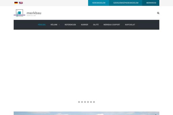 Thebuilt-child theme site design template sample
