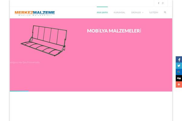 merkezmalzeme.com site used TheFox