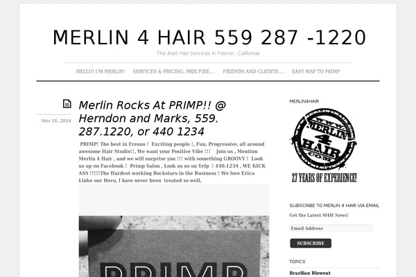 Elemin theme site design template sample