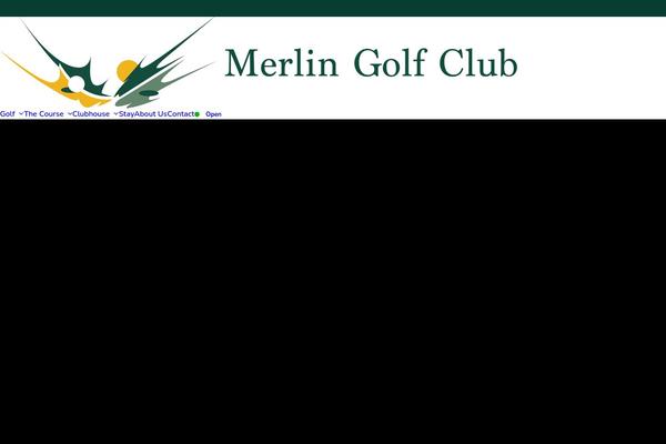 Merlin theme site design template sample