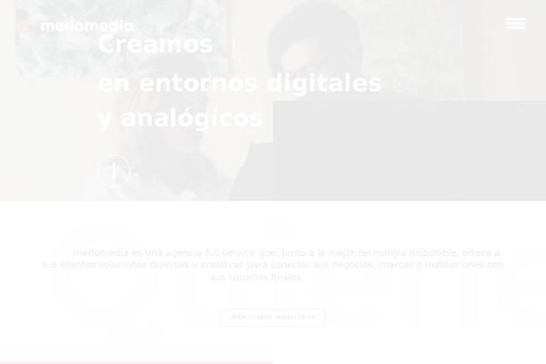 merlomedia.es site used Rubenz