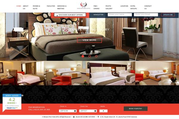 merlynnparkhotel.com site used Merlynn