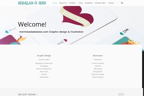 Salient theme site design template sample