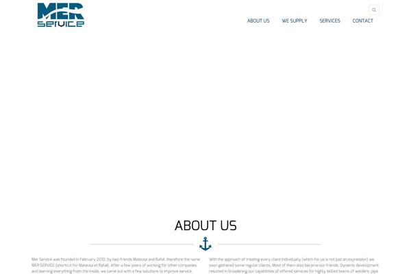 Falco theme site design template sample