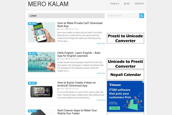 merokalam.com site used Point