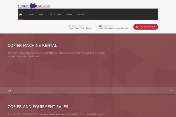Site using Redrice_shortcode plugin