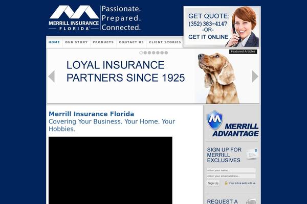 Thesis 1.7 theme site design template sample