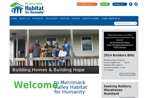 merrimackvalleyhabitat.org site used S5_business_pro